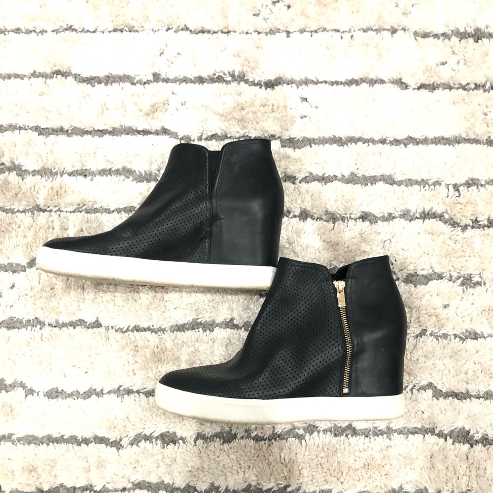 Via Spiga Savine Wedge Leather sneaker size 12